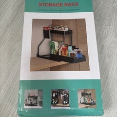 新品★ストラージラック★白の画像
