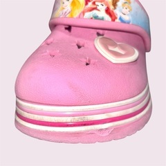 ディズニー プリンセス❤クロックス サンダル 16.0cm　ピンクの画像