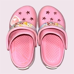 ディズニー プリンセス❤クロックス サンダル 16.0cm　ピンクの画像