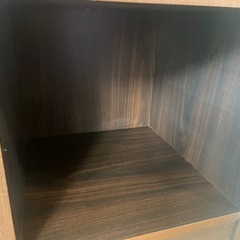 蓋付き 便利な棚の画像