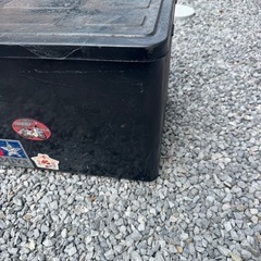 バイク、リアボックスの画像