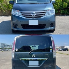 【現状お引渡し】全コミ27.8万円‼️H24年式セレナ⭐︎20X⭐︎車検R9年1月まで⭐︎ナビTVバックカメラ⭐︎左パワスラ⭐︎8人乗り⭐︎キーレスの画像