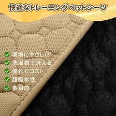 犬 猫用洗えるペットシーツ ペット用マット L(100×70cm) 2枚セット　転売OK　倒産品　まとめ売り　ネット商材　アマゾン引き上げ商品　メルカリ　副業の画像