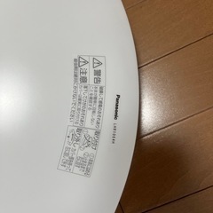 Panasonic製【調光・調色タイプ】6畳用LEDシーリングライトの画像