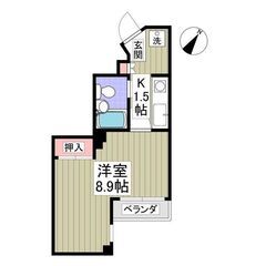 💕初期費用「５万円」・一人暮らしにおすすめ１Kのお部屋🎶駐車場あ...