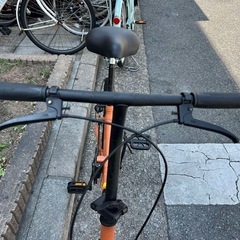 『ＳＡＬＥ　３０％』　折りたたみ自転車　２０インチ　オレンジ　配達可能の画像