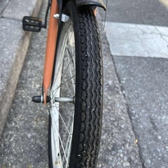『ＳＡＬＥ　３０％』　折りたたみ自転車　２０インチ　オレンジ　配達可能の画像
