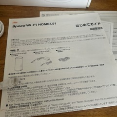 Speed Wi-Fi HOME L01の画像