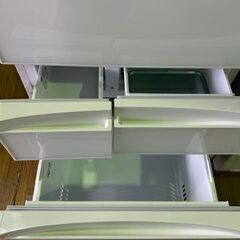 ジャングル×2 和泉大型良品館  TOSHIBA 5ドア冷蔵庫 トウシバ GT-T41GXK 2022年製の画像
