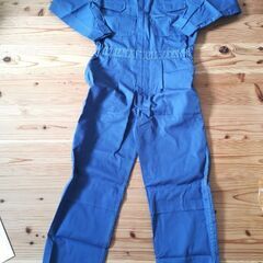 【新品】作業着　長袖　つなぎ　メンズ　Lの画像