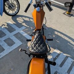 ホンダジャズ　ハーレーソフテイル風　カスタムの画像