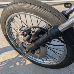 ホンダジャズ　ハーレーソフテイル風　カスタムの画像