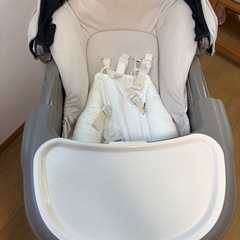 美品　コンビ ネムリラ スウィングベッド&チェア BEDi Longの画像