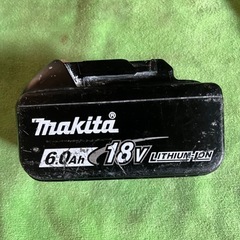 マキタ純正バッテリー18Vの画像