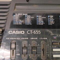 0816-185 CASIO CT-655 電子キーボードの画像