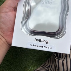 BeBling iPhoneケース 15/14/13 ブラックの画像