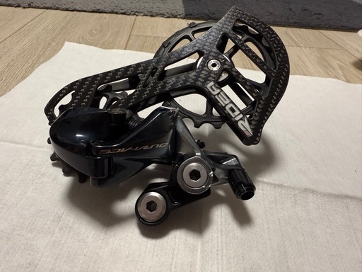 【最終　早めの取引希望】SHIMANO DURA-ACE リアディレイラー ＋RIDEA ビッグプーリー