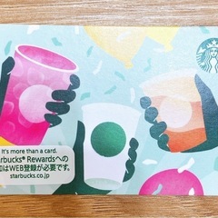 【PIN未削り】Starbucks スターバックス カードの画像