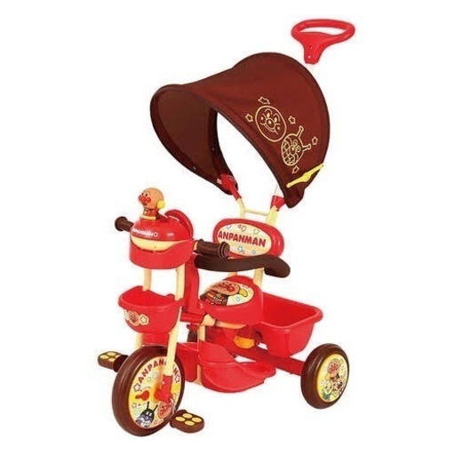 アンパンマン三輪車 美品 足置きセット おまけ付き 子ども ベビー 