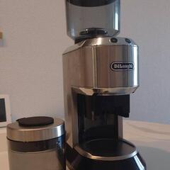 デロンギ　コーヒーグラインダー&エスプレッソメーカーセットの画像