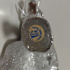月末まで出品　無料　象の置物　インド土産　金属製　高さ約１５cm　ぞう　縁起物　の画像