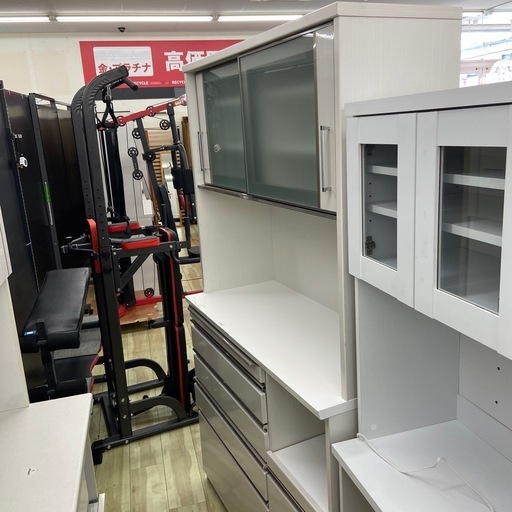 食器棚【リサイクルフカツ岡崎倉庫店】250816SM-2