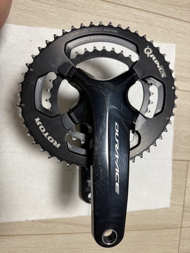 DURA-ACE クランクセット50/34 170mm +rotor楕円リング (TOMO