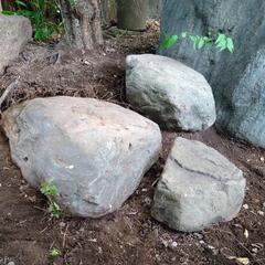庭の置き石　3つ以上あります　きれいな石　大きめ　他にも有り　庭...
