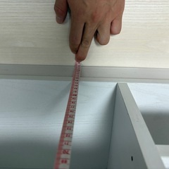 食器棚 ホワイトの画像