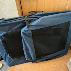 ペット用テント　折りたたみ　縦高さ幅 約60x60x90cm 災害時の準備などにもの画像