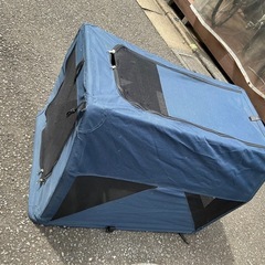 ペット用テント　折りたたみ　縦高さ幅 約60x60x90cm 災害時の準備などにもの画像