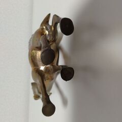 月末まで出品　無料　アラブ首長国連邦土産　ドバイ　金属製　置物　ラクダに乗った鷹匠の画像