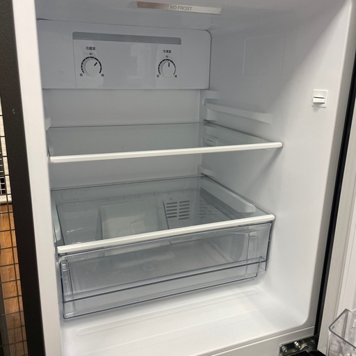 2ドア冷蔵庫
