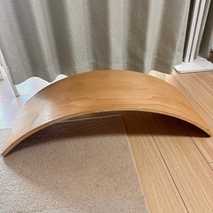 木製バランスボードの画像