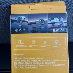 折りたたみ式 車載 スマホホルダーの画像