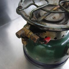 ヴィンテージ Coleman 502 シングルバーナー ホワイトガソリン 1976年6月 サビ 塗装ハガレ 多々あり コールマン レトロ 札幌 手稲の画像