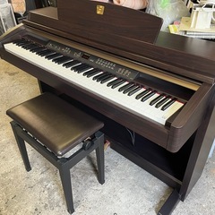 YAMAHA ヤマハ 電子ピアノ クラビノーバ 2005年製 CLP-230 88鍵盤 3ペダル 椅子付 音出しOK Clavinova 中古品 ④の画像