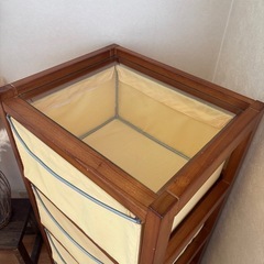 4段チェスト【イエロー】の画像