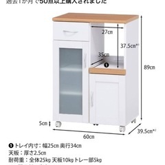 キッチン棚の画像