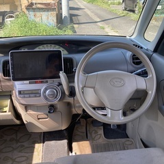 【車検2年付き】【個人出品】 ダイハツ タント ブルー キーレス 左リアスライドドア テレビ carplay 非喫煙。 エアコン不調の画像