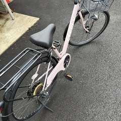自転車 前カゴ付きの画像