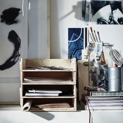【2個セット】IKEA レタートレイの画像