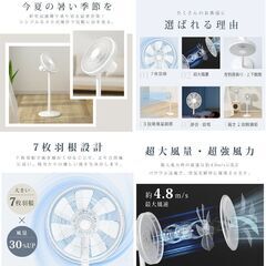 未使用♪ 扇風機 サーキュレーターの画像