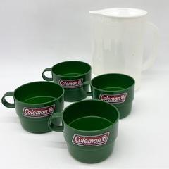 未使用◆コールマン◆スタッキングマグカップ◆４個セット◆の画像