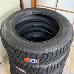 【ほぼ未使用】スタッドレスタイヤ 155/65R14 4本セット（N-BOX等・ホイールなし）の画像