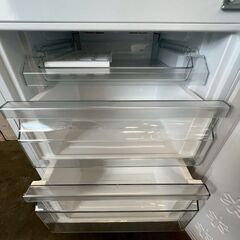【Haier】ハイアール 2ドア 冷凍冷蔵庫 JR-NF148DK 2023年製 148L 冷蔵94L 冷凍54L ホワイト 動作確認済 生活家電 ノンフロン A0191の画像
