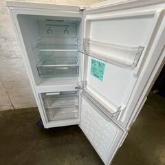 【Haier】ハイアール 2ドア 冷凍冷蔵庫 JR-NF148DK 2023年製 148L 冷蔵94L 冷凍54L ホワイト 動作確認済 生活家電 ノンフロン A0191の画像
