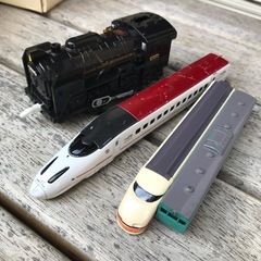 超山盛り　電車のおもちゃ　Nゲージサイズの画像