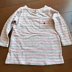 POLO  ボーダーワンピース　90センチ