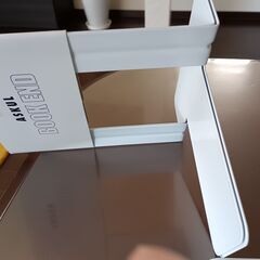 未使用品　アスクルのブックエンド　エコノミータイプ　白　3組（2個入） の画像